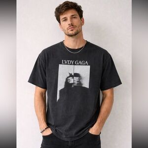 Lady Gaga UO Exclusive Coachella MAYHEM Graphic Tee SIZE S